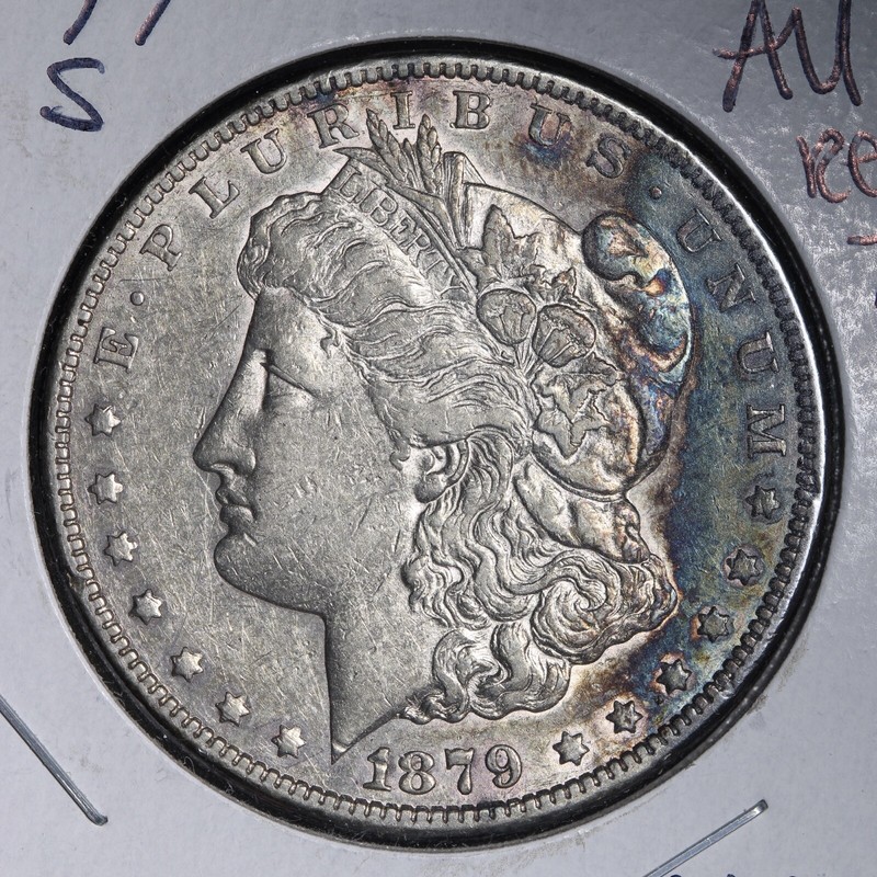 1879-S REV OF 78 Morgan Silver Dollar CHOICE AU E222 WCCA | eBay