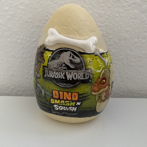 Jurassic Park World DINO SMASH N SQUISH T-Rex Dinosaur Egg