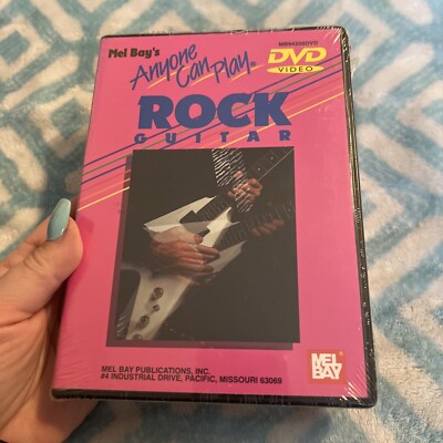 Anyone Can Play Rock Guitar DVD NEW** Instructional Guitar Video Guitar Lessons
