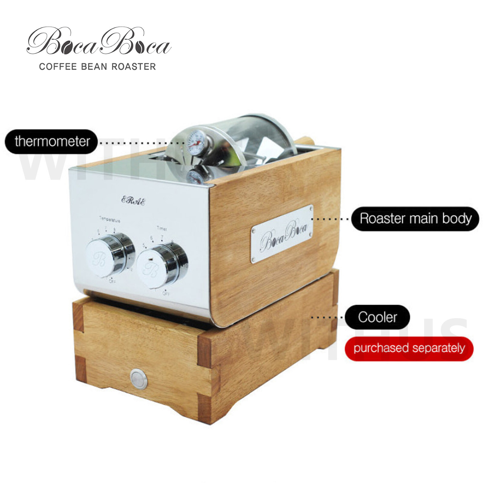 BocaBoca Coffee Bean Roaster 250 