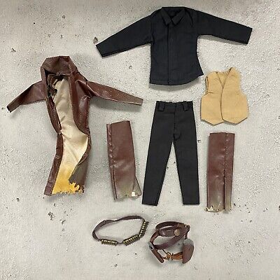 SU-WST-SET: 1/12 western cowboy outfit set for 6'' Mezco PSCC Gomez slim body