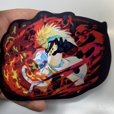 Naruto Shippuden Madara Uchiha 3D Lenticular Motion Car Sticker Decal Peeker