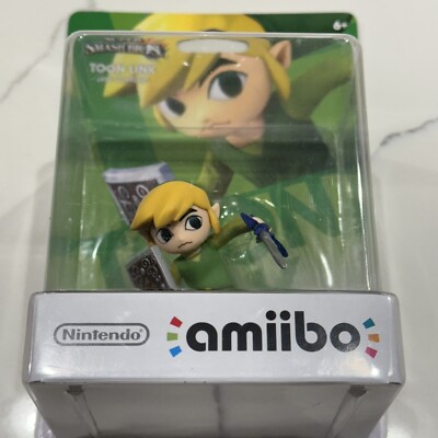 Nintendo Amiibo Super Smash Bros. Toon Link Cartoon 1st Brand New Factory SEALED