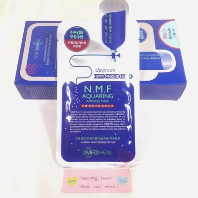 m.f aquaringer ampoule mask 25 ml* 2/5/7/10 pcs: nasarang_korea