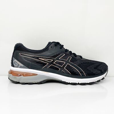 

Asics Womens GT 2000 8 1012A592 Черные кроссовки для бега Размер 8,5 шириной, Черный, GT 2000 8