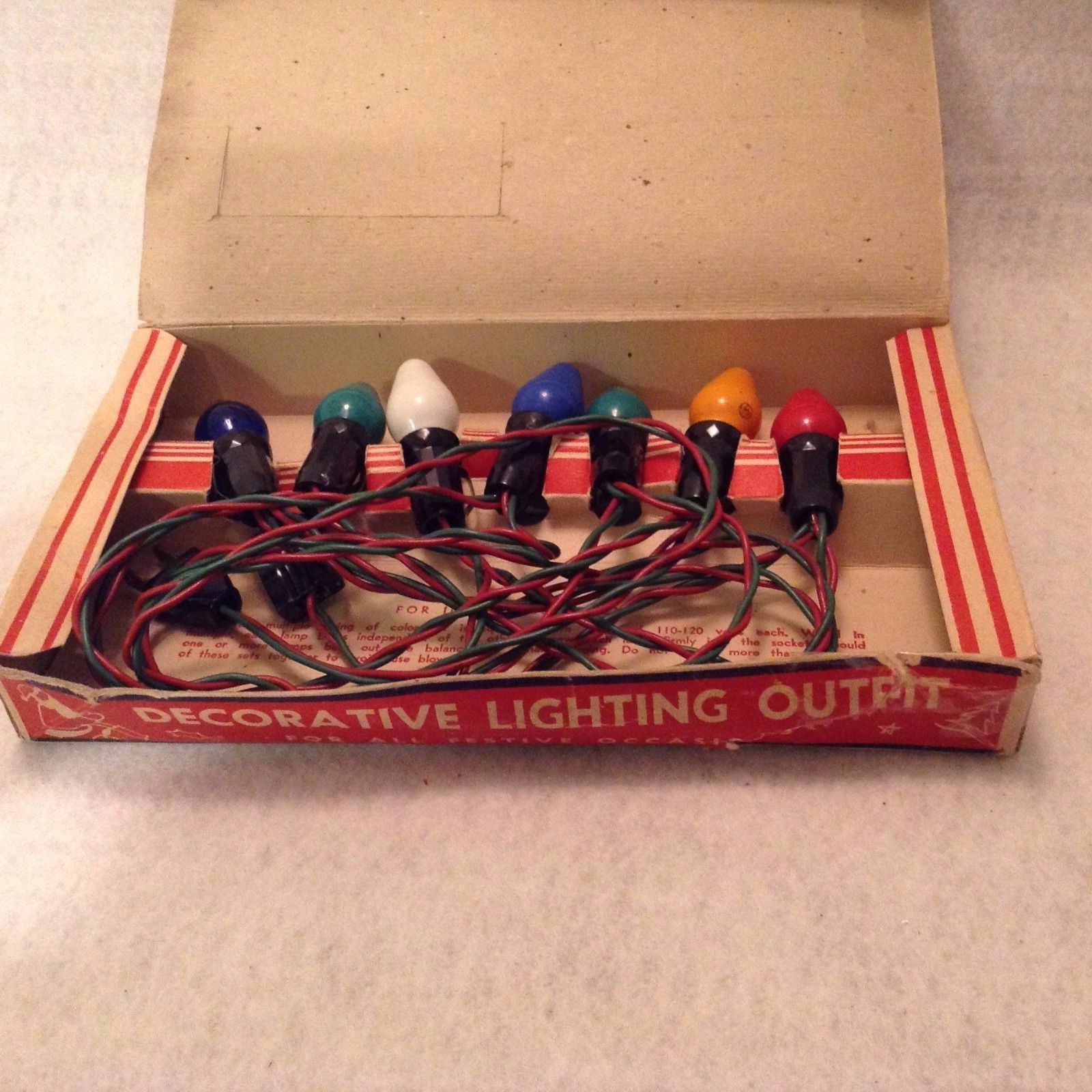 Leco decorative Lightning Outfit, Indoor Lights, 1940's