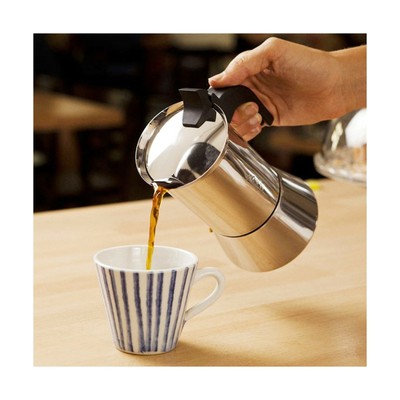 Bialetti venus Stovetop espresso coffee maker, 6 -Cup, Stainless Steel