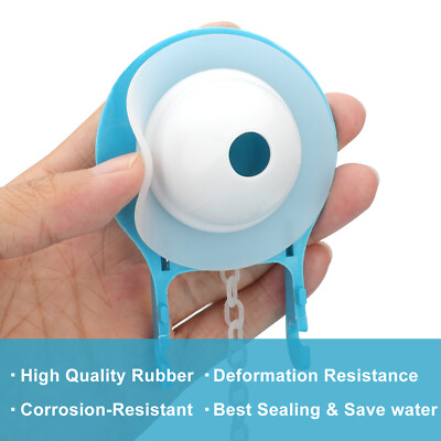 2X Toilet Flapper Ultra High Performance Parts Universal for 2-Inch Flush Valves