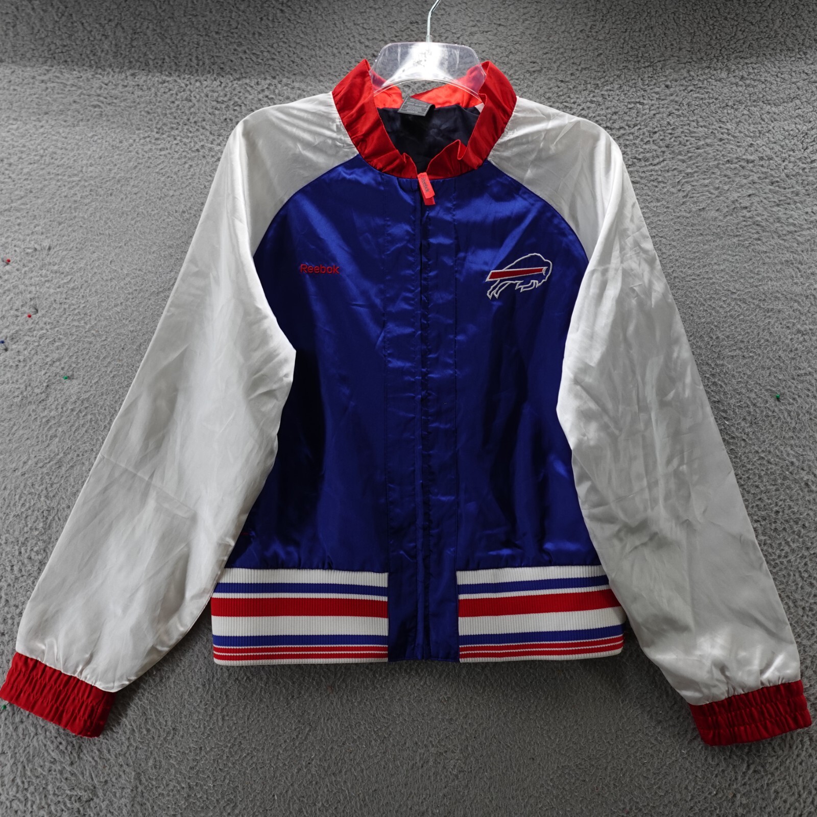 Buffalo BILLS. Reebok ジャケット NFL 希少 古着 XL Vintage Buffalo Bills Jacket Adult Extra Large Blue Reebok