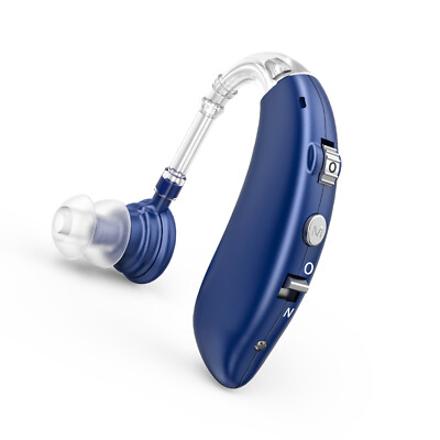 BTE Rechargeable Hearing Aids Invisible Digital Sound Amplifiers Hearing Loss