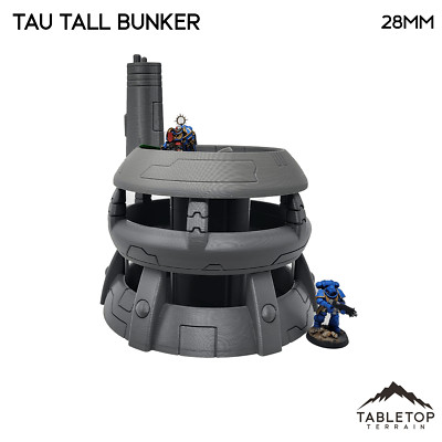 Taui Stackable Bunker - Grimdark Wargaming Tabletop