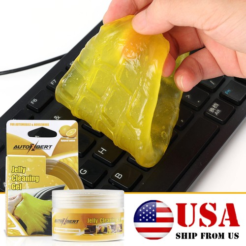 AUTOXBERT&reg;Dust Dirt Cleaning Gel Slime Magic Car Laptop Keyboard Home Cleaner PC