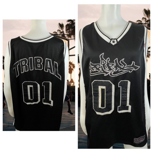 Tribal Gear Clothing Mens JERSEY TANK TOP Size L Vintage Tribal Gear Clothing Mens JERSEY TANK TOP Size L Vintage