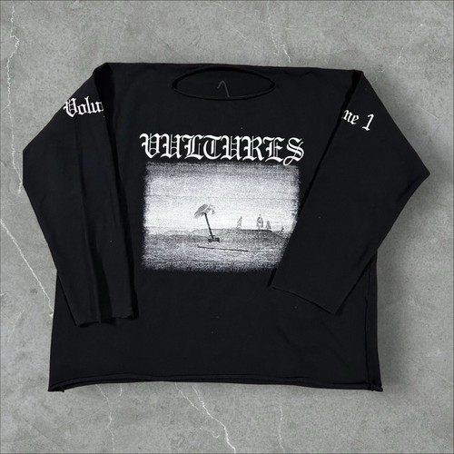 Kanye West Ye TY$ - Vultures 1 Long sleeve T-shirt Tour Size Kanye West Ye TY$ - Vultures 1 Long sleeve T-shirt Tour Size