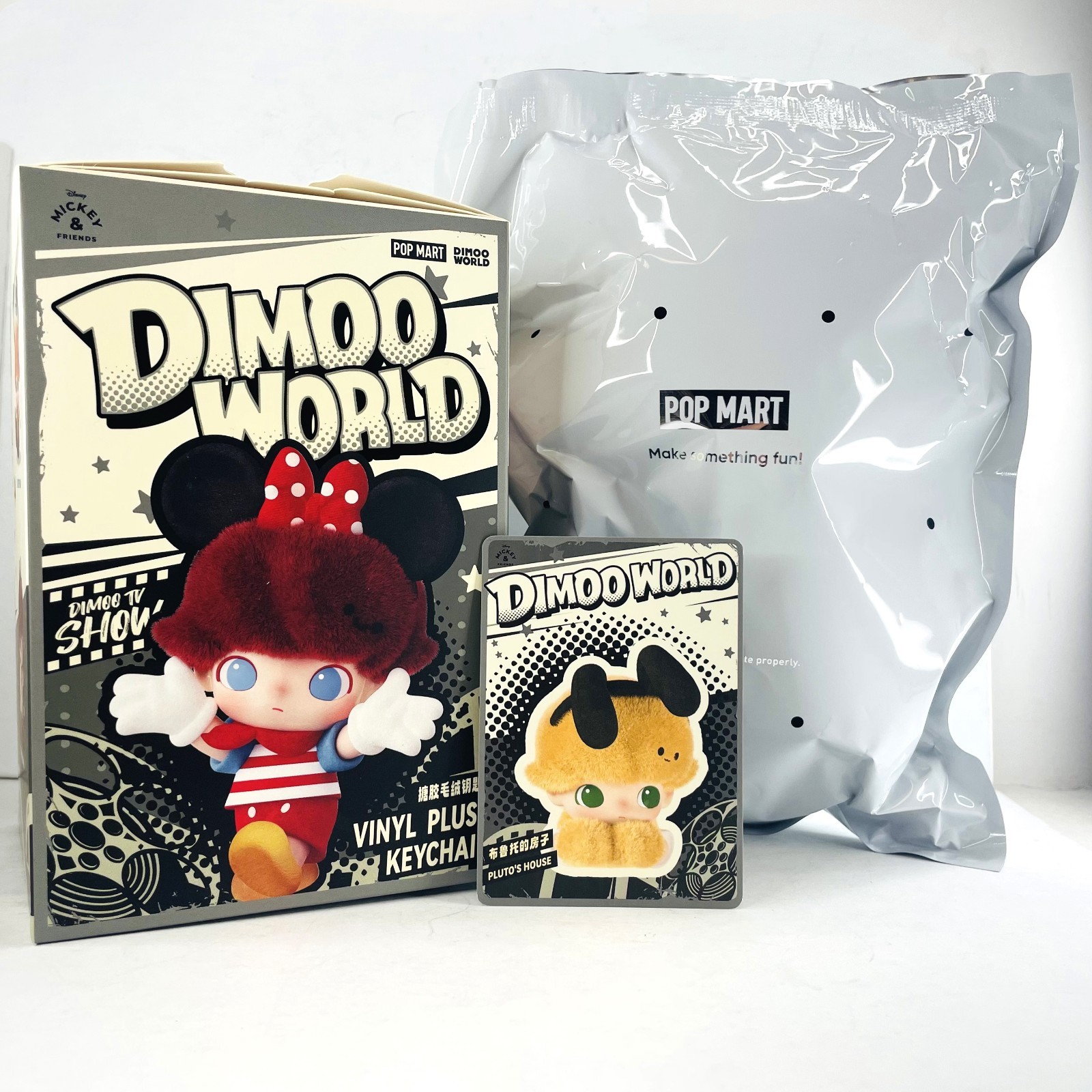 DIMOO WORLD x DISNEY Pluto’s House Pop Mart DIMOO World x Disney Series Pluto's House Vinyl