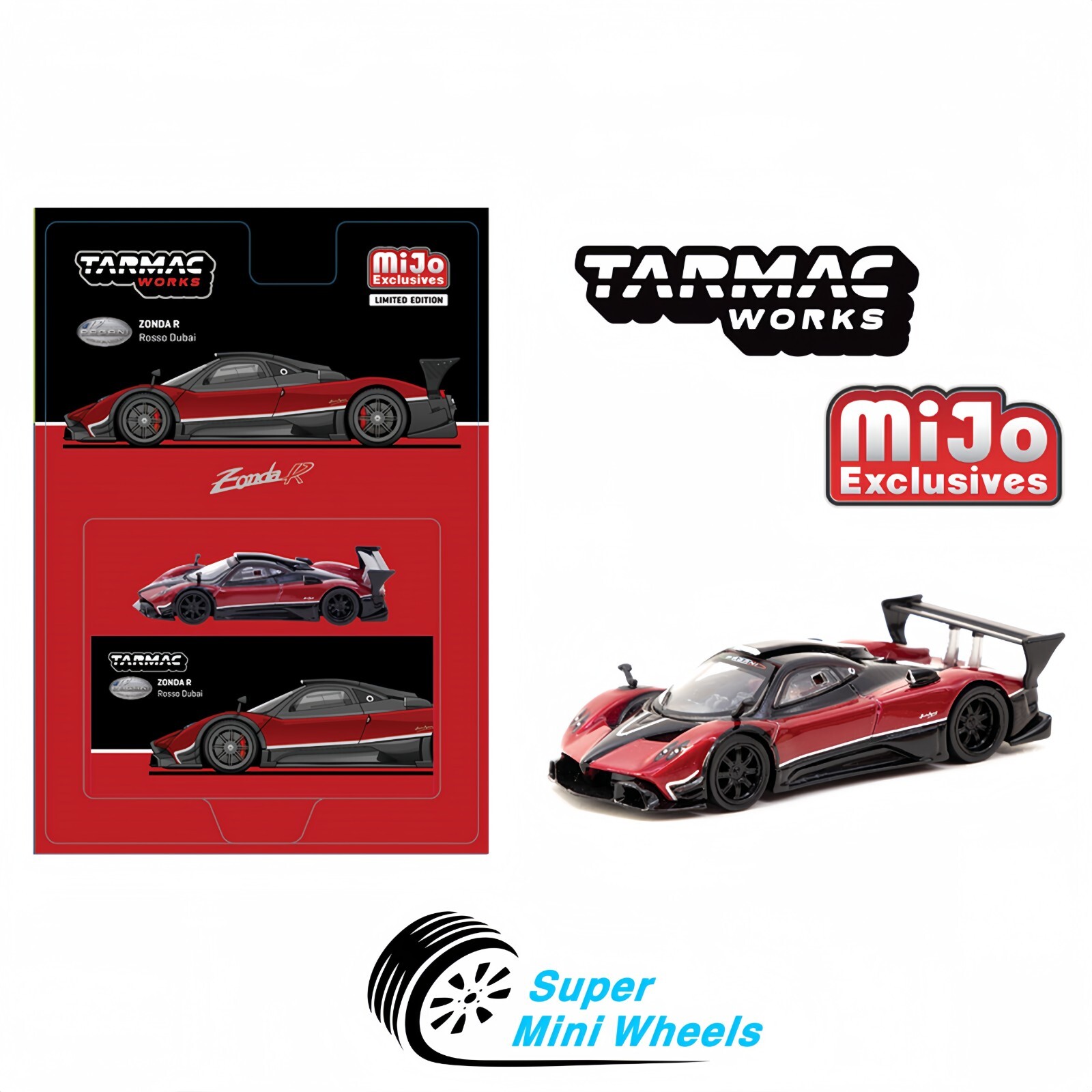 Tarmac Works 1:64 Pagani Zonda R – Rosso Dubai – Global64 | eBay