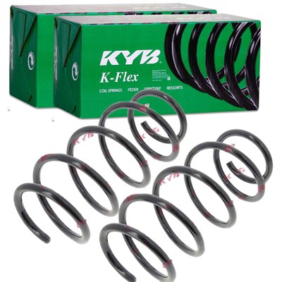 2X KYB K-FLEX FAHRWERKSFEDERN VORNE PASSEND FÜR SAAB 9-3 LINKS+RECHTS