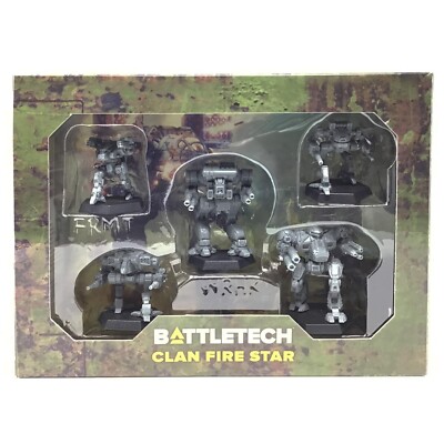 Battle Tech Force packs Clan Fire Star CAT35724CAT Catalyst Game Labs BATTLETECH