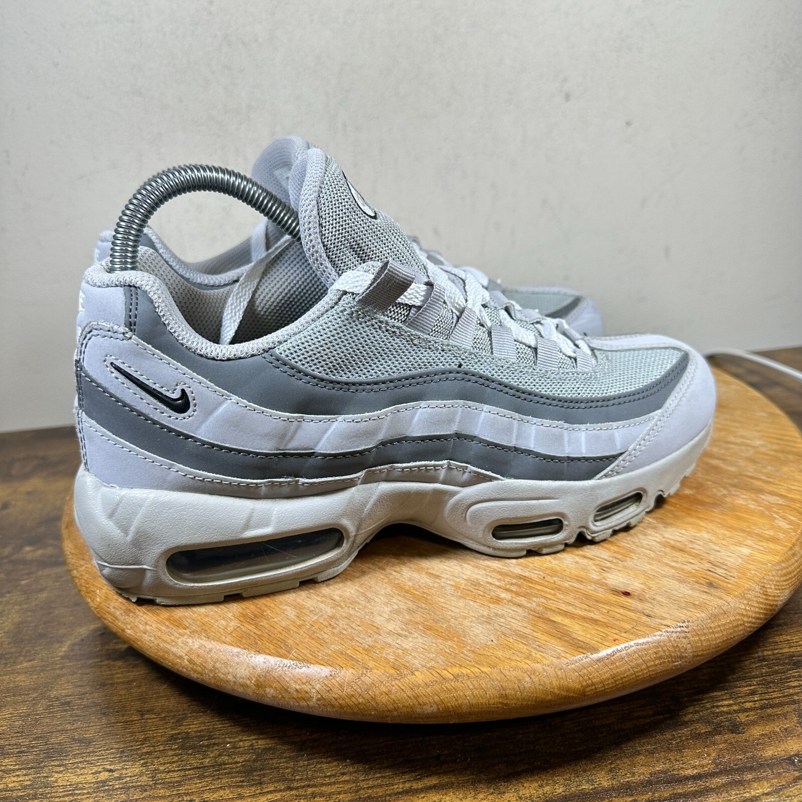 Nike Air Max 95 Greyscale Black Wolf Men's Size 7 Shoes
