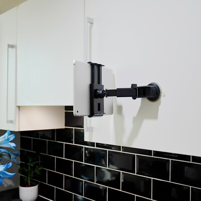 New Sticky Kitchen Cabinet Mount Holder for Samsung Galaxy Tab S6 S5e S4 Tablet