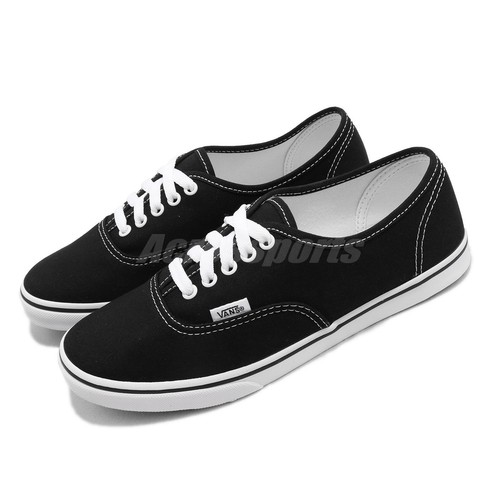 Vans Authentic Lo Pro Черный Белый Мужчины Унисекс Холст Повседневный образ жизни VN000GYQ6BT