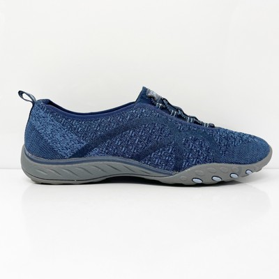 

Skechers Womens Breathe Easy 23028W Синие повседневные туфли Кроссовки Размер 7, Синий, Breathe Easy