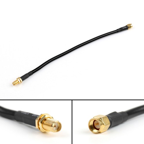 4Stk 20cm RG58 Kabel SMA Male Plug to SMA Female Jack RF Pigtail Jumper 8in T4