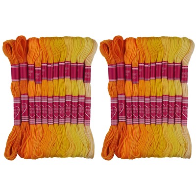 24 Skeins the Best Gift to Make Cross Stitch for Mom Grandma or Friends Enjoy