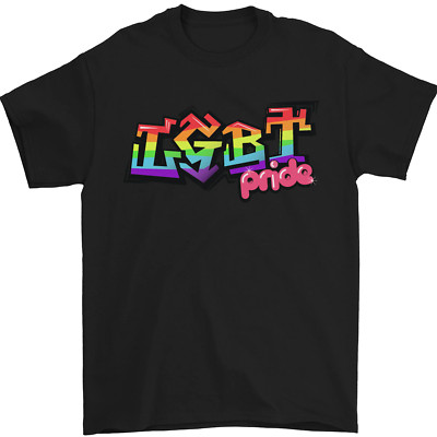LGBT Gay Pride Day Awareness Herren T-Shirt 100% Baumwolle