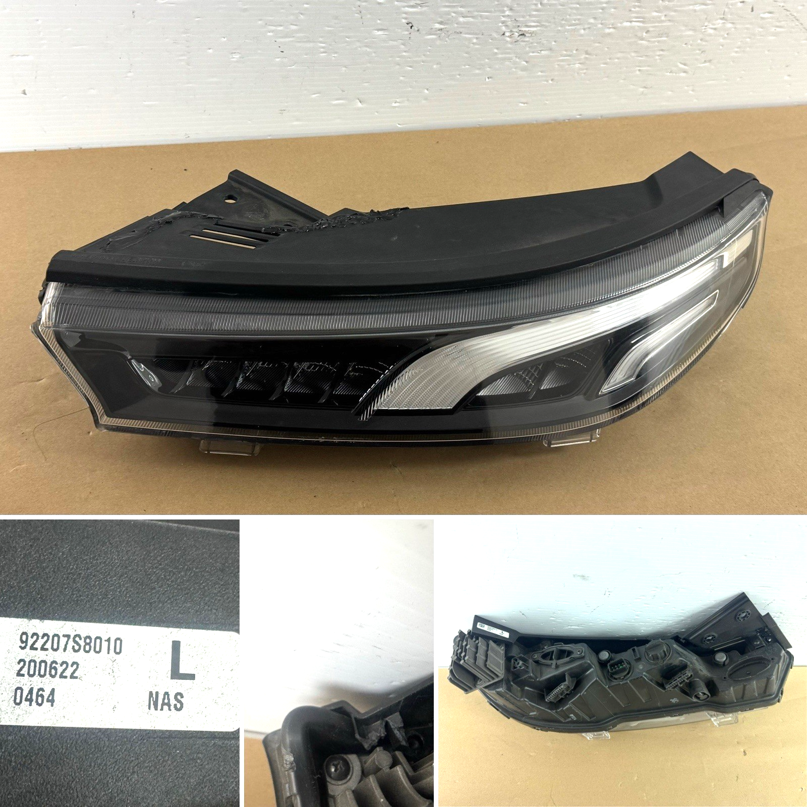 2020-2022 HYUNDAI PALISADE LEFT SIDE DAYTIME RUNNING LIGHT 92207S8010 OEM