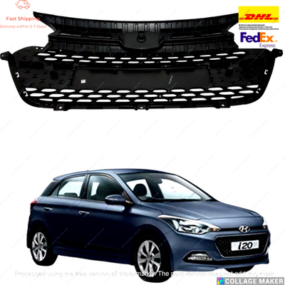 86569C7000 Front Grill W/O Chrome Fit For Hyundai I20 2015-2018 Model Oem Genuin