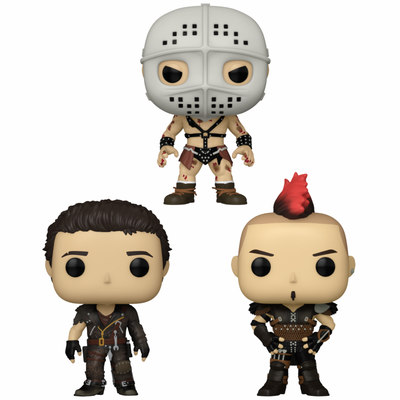 Funko POP Movies WB 100 Mad Max 2 The Road Warrior Set Max