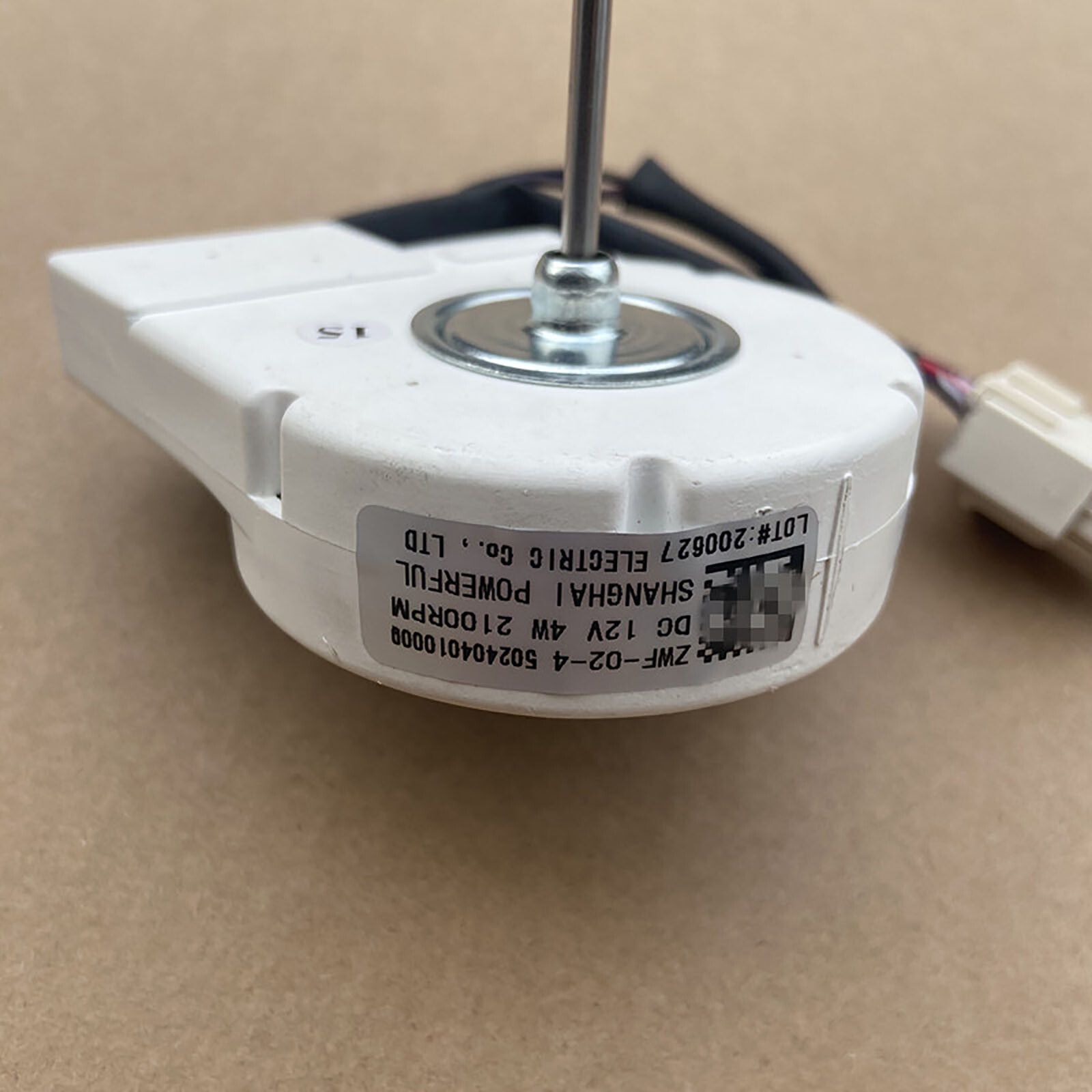 DC 12V 4W 2100RPM Fan Motor ZWF-02-4 50240401000Q for Midea Refrigerator Freezer