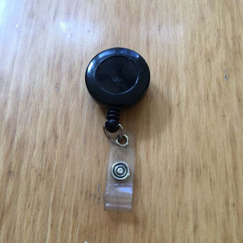 Baumgartens I.D. Card Retractable￼Reel w/Snap Heavy Duty W
