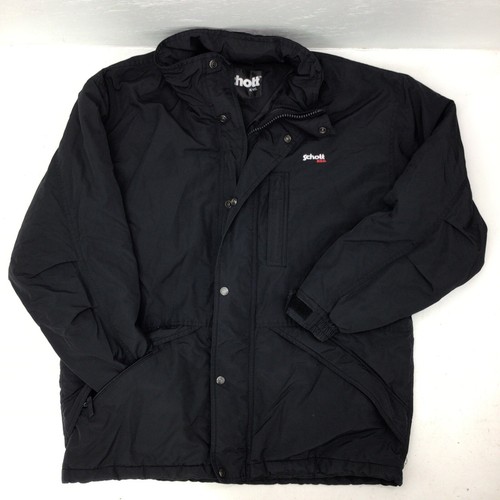 Schott Black 3-in-1 Waterproof Jacket (Jacket Only, NO Zip Out