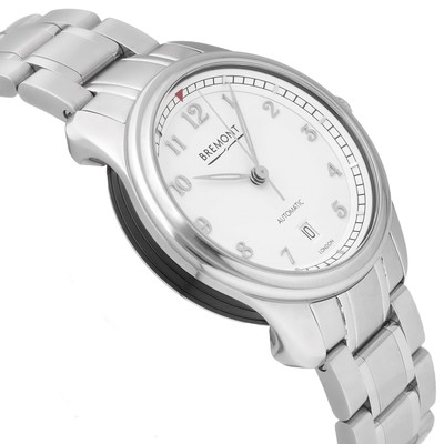 Pre-owned Bremont Airco Mach 2 White Dial 40mm Automatic Men's Watch Airco-m2-wh-b