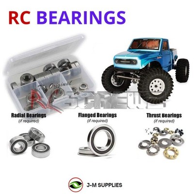 RCScrewZ Rubber Shielded Bearings rer080r for Redcat Ascent Crawler/Fusion | SET