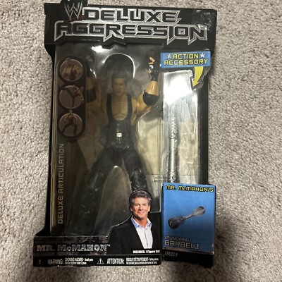 Vince McMahon WWE Deluxe Aggression Jakks action figure wrestling