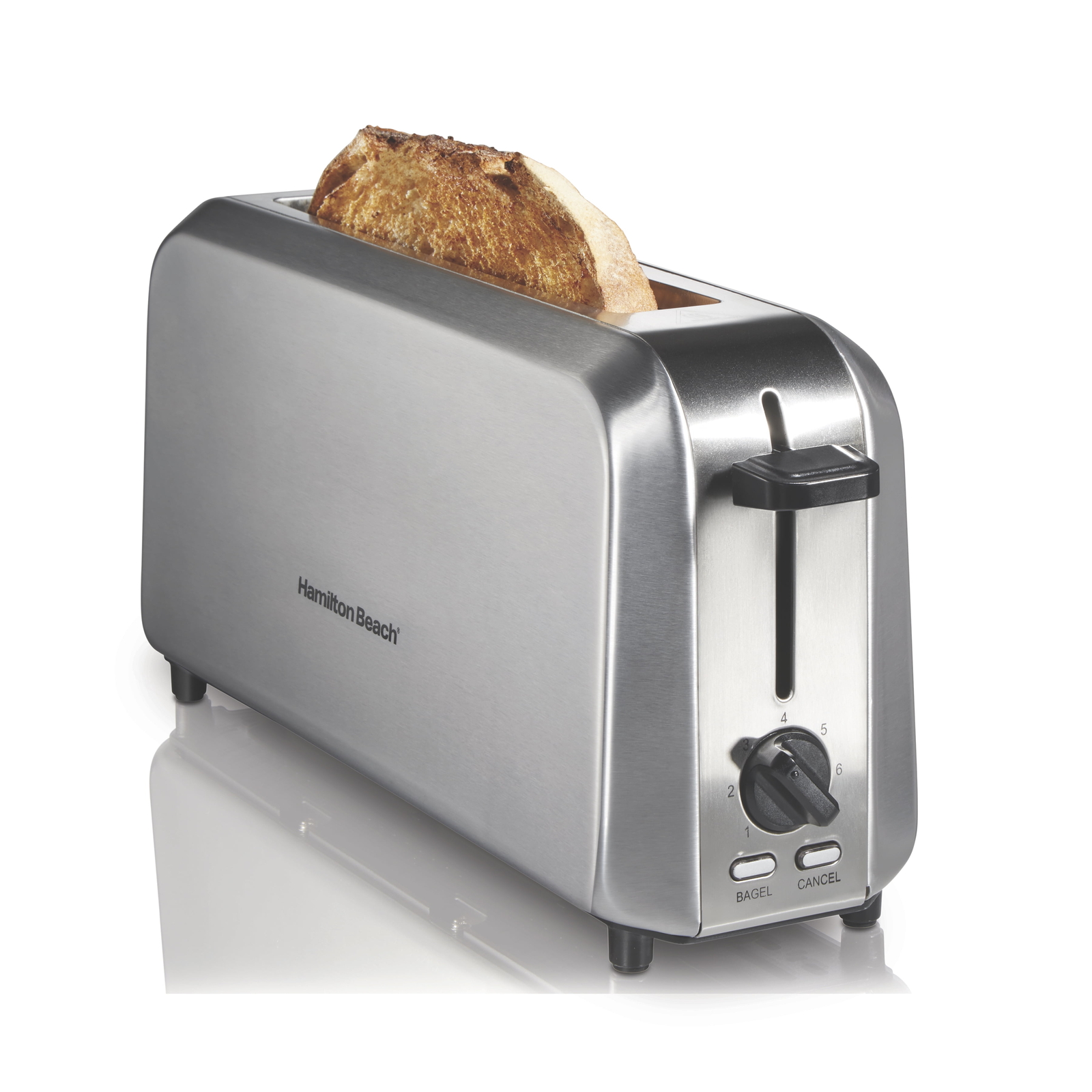 2 SLICE LONG SLOT TOASTER, Stainless