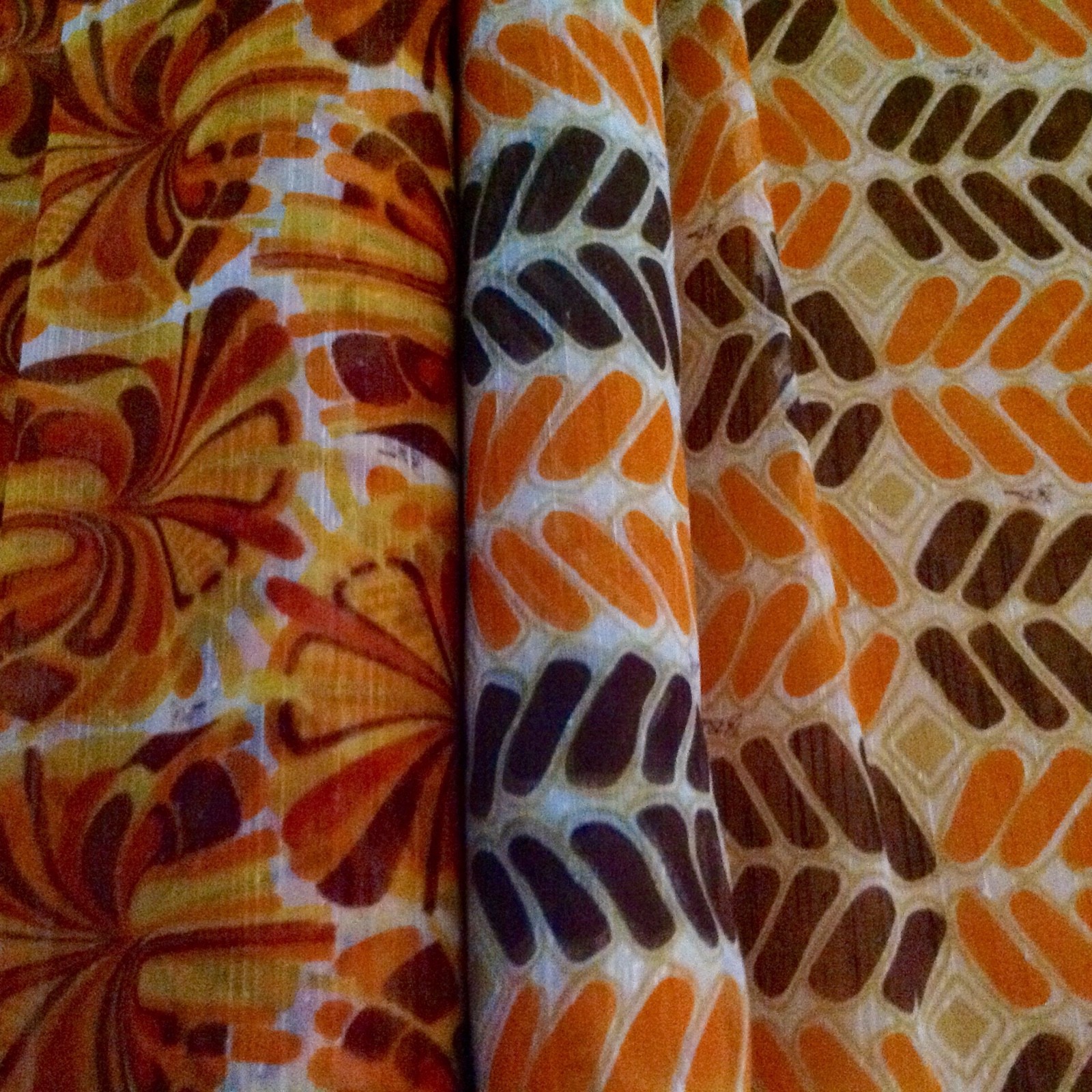 RARE 1960's German Op Art Designer Signed Fabric. 5.5 Yards Still on the Bolt.