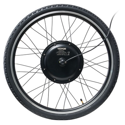 1000W Electric Bike Conversion Kit 48V 420rpm 26" Front Wheel E-Bike Hub Motor