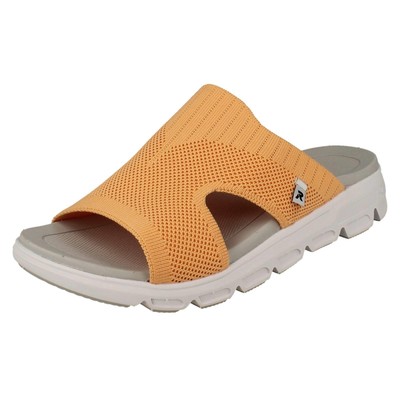 LADIES RIEKER REVOLUTION SUMMER MULE FLIP FLOP HOLIDAY SANDALS V8451 SIZE