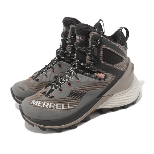 Merrell Rogue Hiker Mid GTX Gore-Tex Серо-Коричневые Женщины На Открытом Воздухе Пешие Прогулки J037344