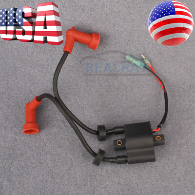Boat Ignition Coil For Yamaha 8HP F8 9.9HP F9.9 6HP F6 MS/LH 25HP C25 ES/LH 20HP