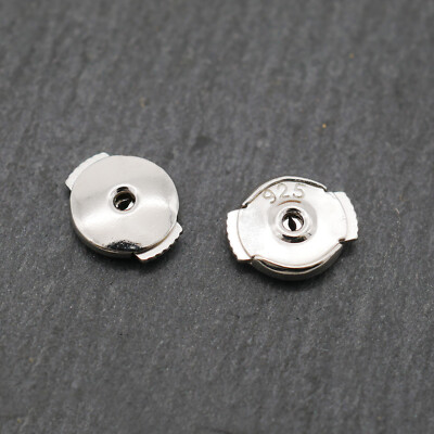 Locking Earring Backs 925 Sterling Silver Earring Backs For Studs