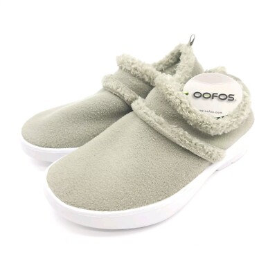 OOFOS OOcoozie Womens 10.5 Sage Low Slip On Shoes Comfort Recovery Sneakers