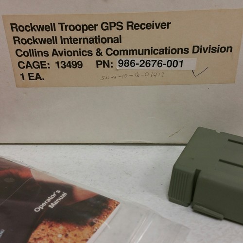 BARELY USED - Rockwell International Trooper HVN-600 Handheld GPS Receiver