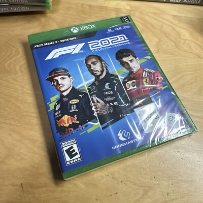 XBox One F1 2021 - Car Racing Game Microsoft XBox Series X Y-Fold Brand New Fast