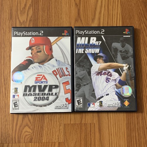 MLB 07: The Show & MVP 2004 - PlayStation 2 PS2 Game