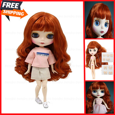 Rebekka – Prämie Custom Neo Blythe Puppe Mit Silbernem Haar, Weißer